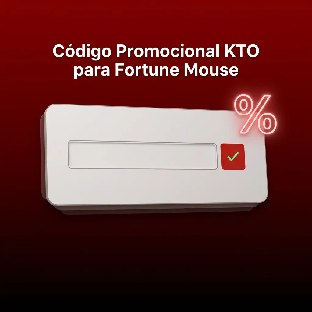Código promocional KTO200 para Fortune Mouse com instruções de cadastro e aplicação na seção de Promoções