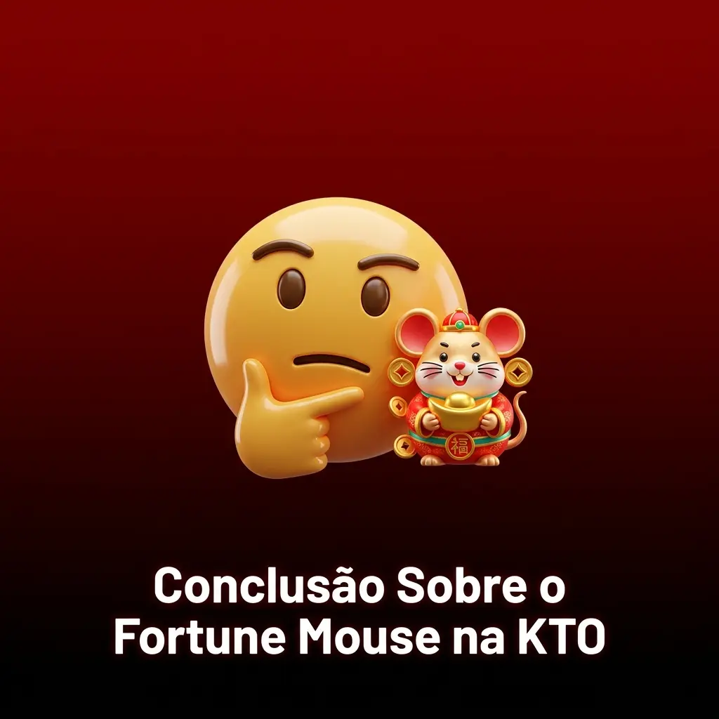 Conclusão sobre Fortune Mouse na KTO: caça-níquel com bom RTP, bônus e suporte em português para jogadores brasileiros.