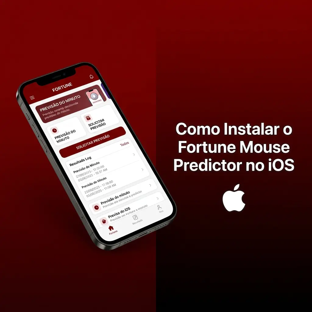 Guia de instalação do Fortune Mouse Predictor no iOS com passos para iPhone e iPad fora da App Store