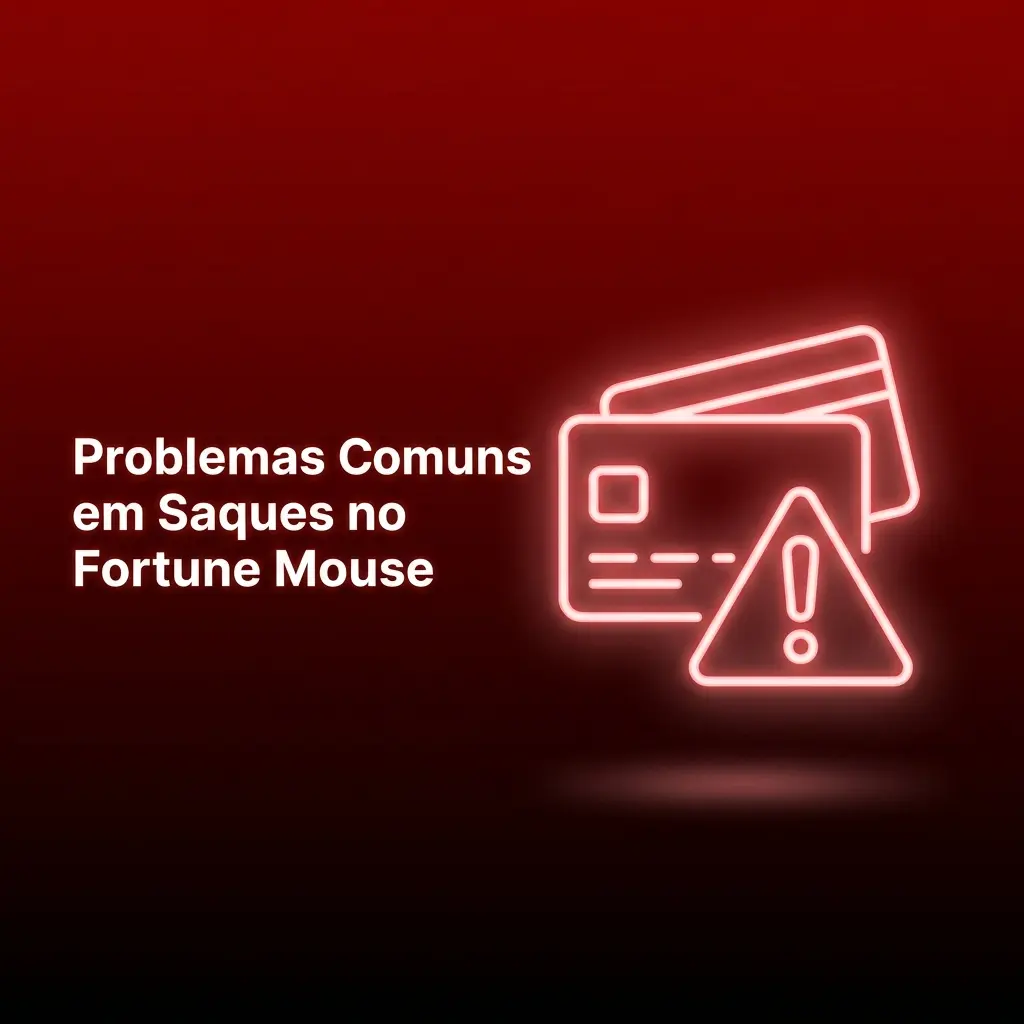 Problemas comuns em saques no Fortune Mouse: verificação, bônus, dados bancários e limites mínimos